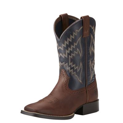 Ariat Western: Tycoon Botas Western Niños - Marrones (BJNQF5823)